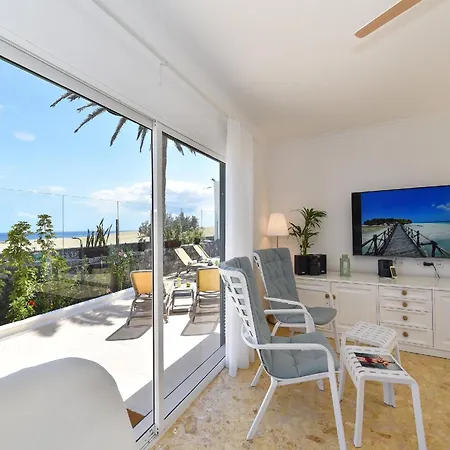 Villa Beachfront Del Ingles Exclusive Breathtaking Views Over The Sea And Dunes Private Heated Pool Terrace Bbq 200 M To, Las Palmas de Gran Canaria
